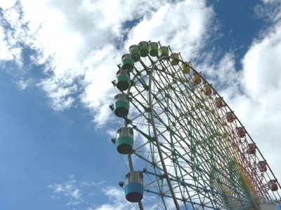 ▲心配されていた雨も吹き飛ばす最高のお天気でした！