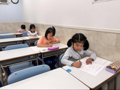 小学2年生みんな集中しています！