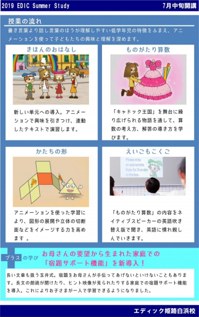 玉井式国語的算数教室 小1 小3 開講中 教室ニュース エディック 姫路白浜校 お近くの教室を探す エディック 創造学園 神戸 明石 加古川 姫路の学習塾 結果を出す進学塾